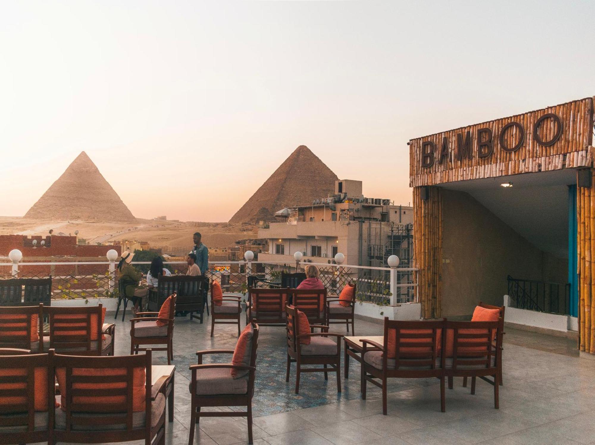 Kafret el-Gabal Jimmy Pyramids Hotel מראה חיצוני תמונה