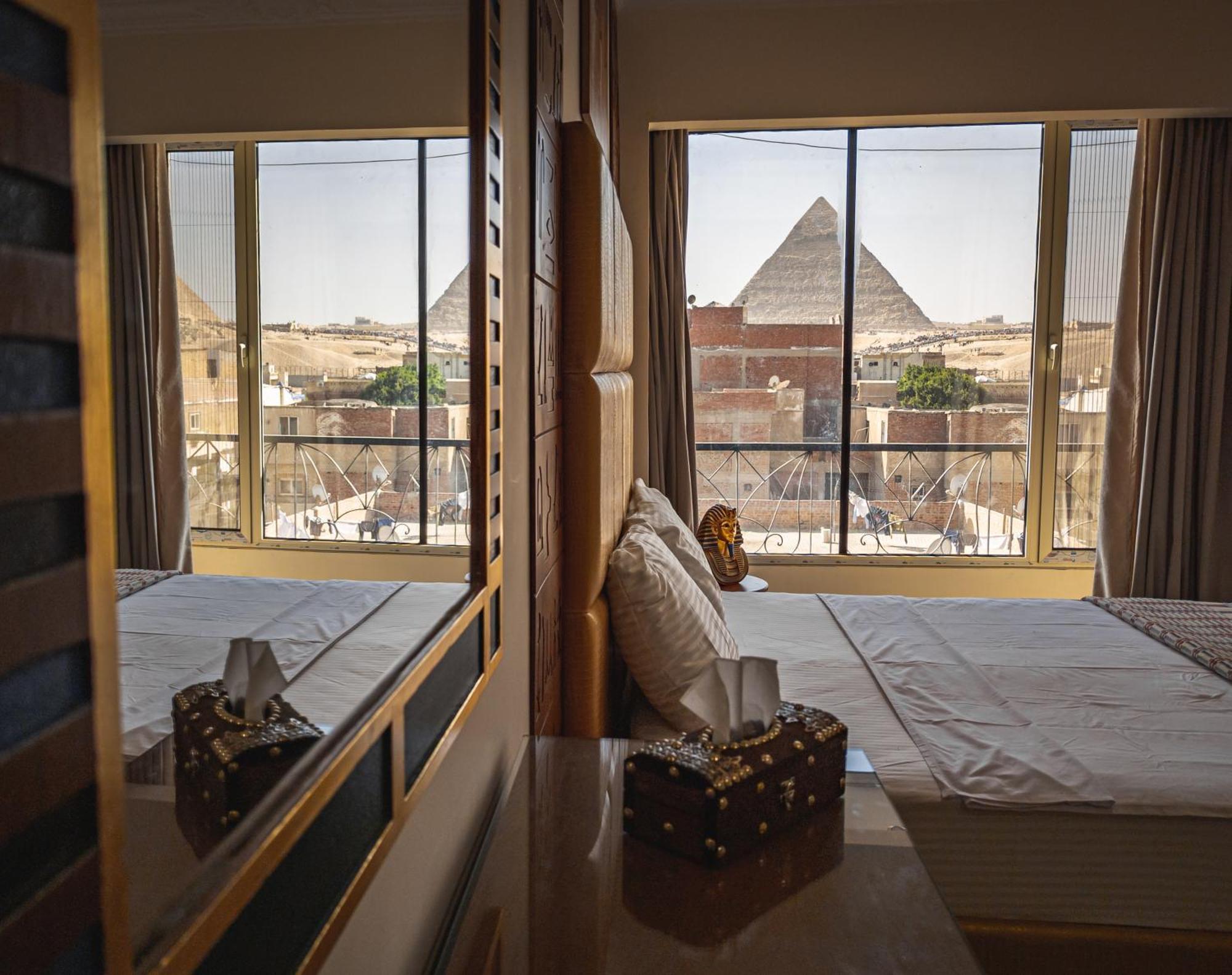 Kafret el-Gabal Jimmy Pyramids Hotel מראה חיצוני תמונה