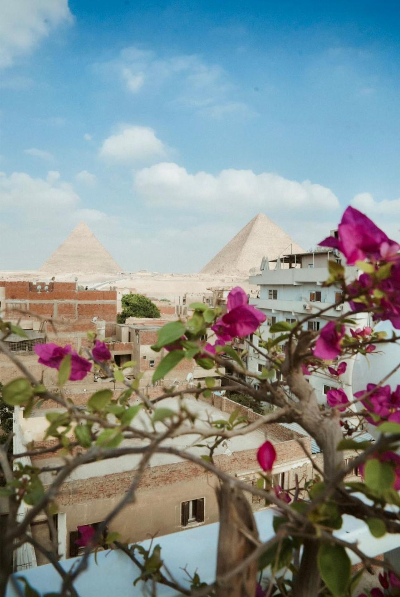 Kafret el-Gabal Jimmy Pyramids Hotel מראה חיצוני תמונה