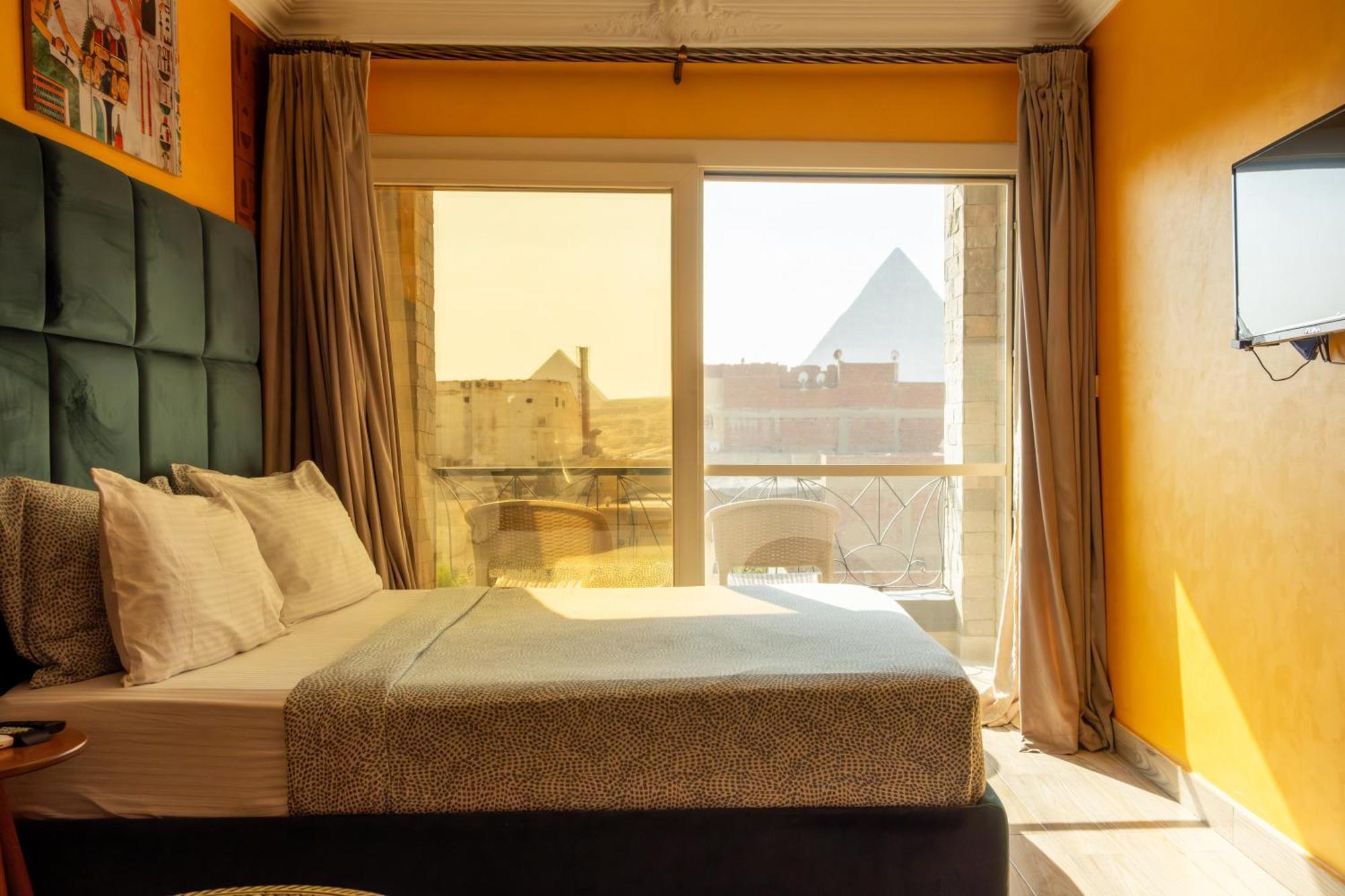 Kafret el-Gabal Jimmy Pyramids Hotel מראה חיצוני תמונה